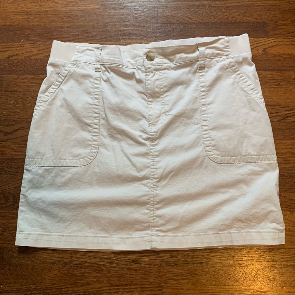Lee Cotton Skort With Elastic Waist Size XL
